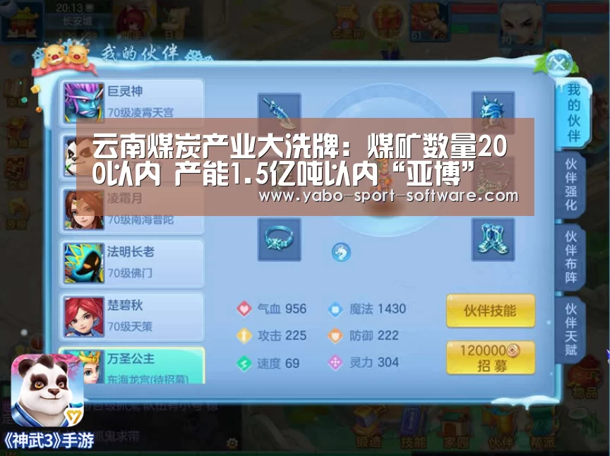 云南煤炭产业大洗牌:煤矿数量200以内 产能1.5亿吨以内“亚博”(图1) 亚博体育